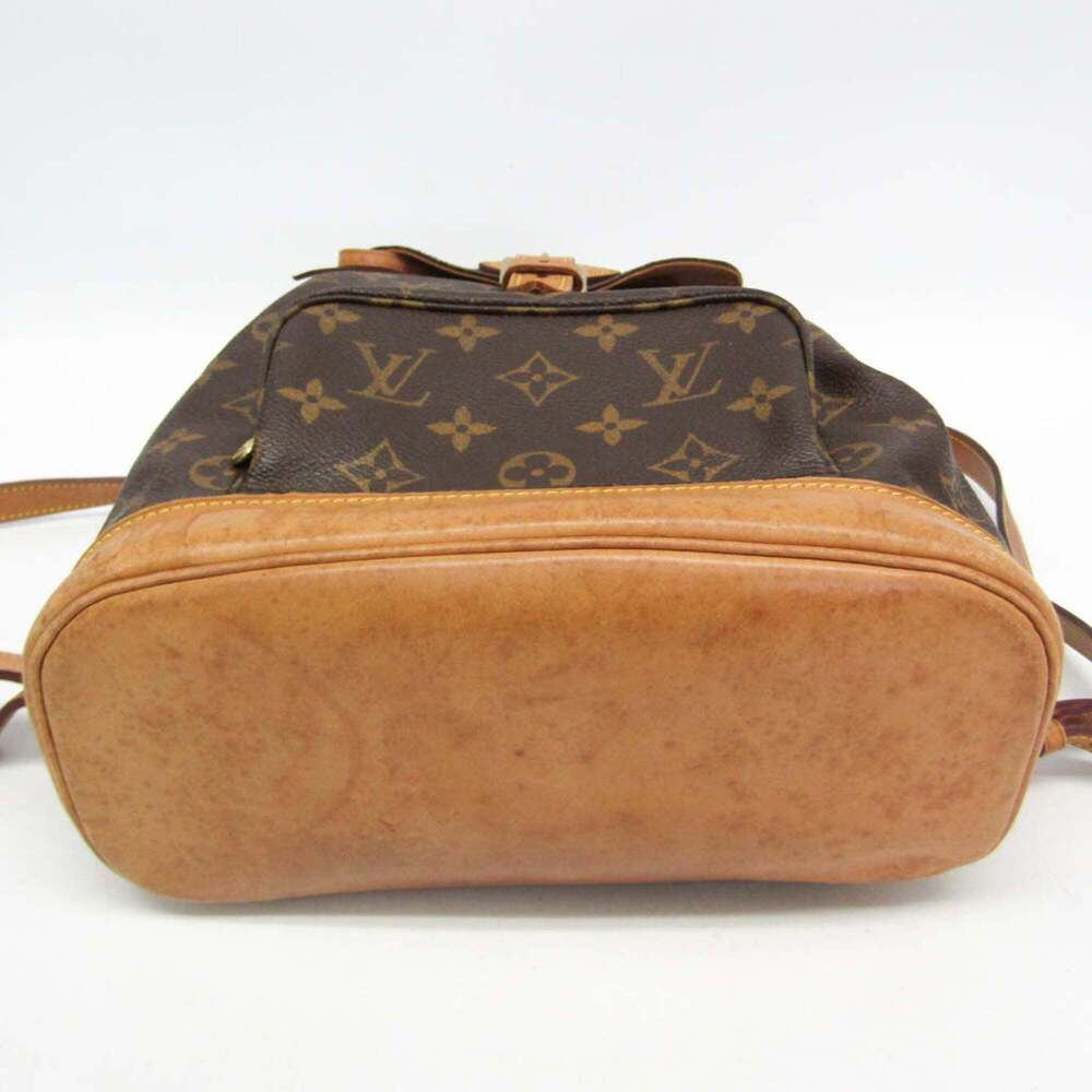 LOUIS VUITTON Authentic Brown Monogram Backpack - Picture 5 of 14
